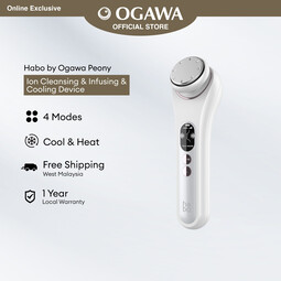Habo by Ogawa Peony Ion Cleansing & Infusing & Cooling Device* [Apply Code: 6TT31]